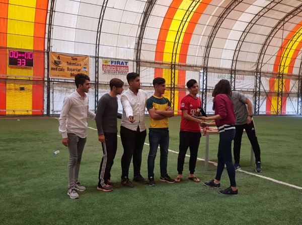 Sınıflar Arası Futbol Turnuvasında 3. Maçı Oynandı
